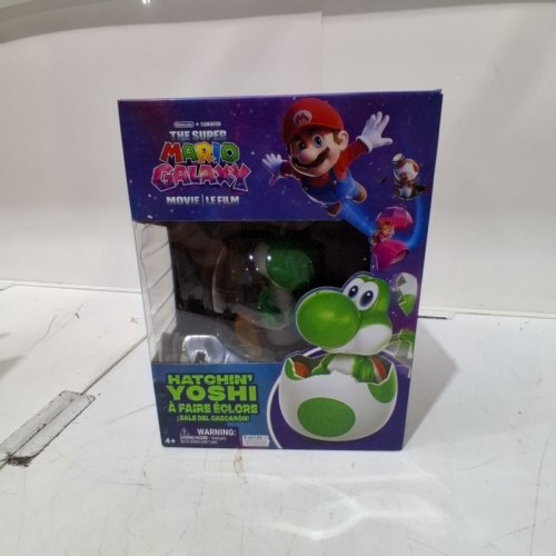 SUPER MARIO GALAXY MOVIE HATCHIN’ YOSHI INTERACTIVE TOY image 4