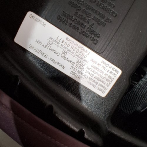 GRACO TRANZITIONS 3-IN-1 LIGHTWEIGHT ADJUSTABLE HEIGHT HARNESS BOOSTER CAR SEAT WITH CUP HOLDERS - 100LB MAX WEIGHT - ELOISE PURPLE (MODEL: 2217080) image 2