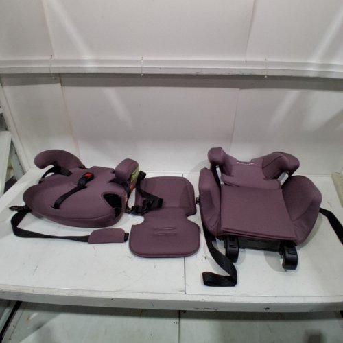 GRACO TRANZITIONS 3-IN-1 LIGHTWEIGHT ADJUSTABLE HEIGHT HARNESS BOOSTER CAR SEAT WITH CUP HOLDERS - 100LB MAX WEIGHT - ELOISE PURPLE (MODEL: 2217080) image 6