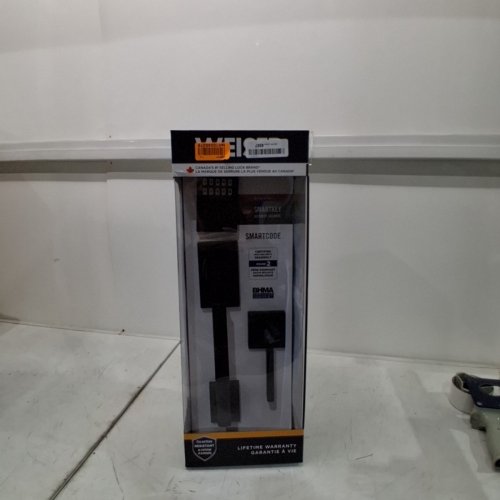 WEISER SMARTCODE CONTEMPORARY WITH SAN CLEMENTE HANDLESET - MATTE BLACK - (MODEL: 9GLA92600-004) image 2