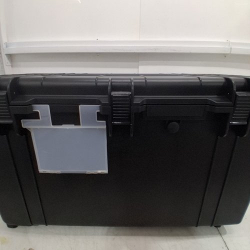MEIJIA PORTABLE WATERPROOF PROTECTIVE CASE WITH FOAM INSERT - 81L - 31" X 19" - BLACK (MODSEL: MJ1670H) image 6