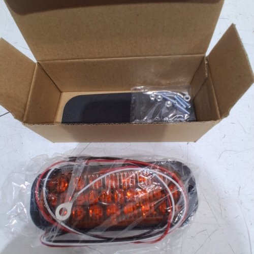 2PK LED TRUCK TRAILER LIGHTS - 6" - AMBER image 3