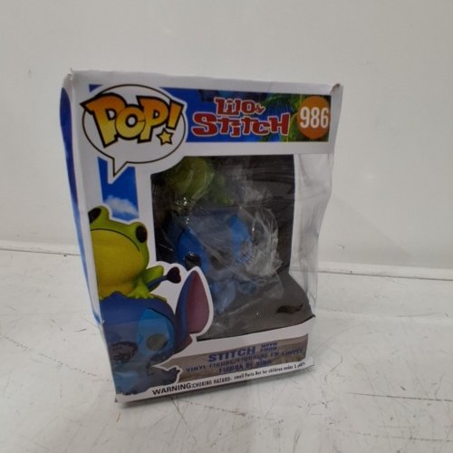 POP! DISNEY LILO & STITCH - STITCH WITH FROG (MODEL:#986) image 3