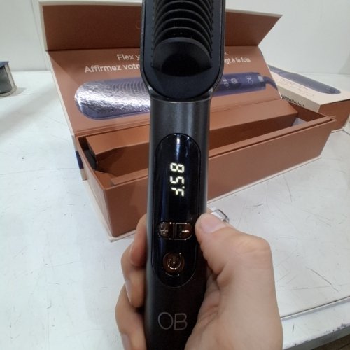 OLLA BELLA PROFESSIONAL HOT COMB - AC100-240 V 50/60HZ 30W - BLACK (MODEL: OB-HCB-BK) image 2