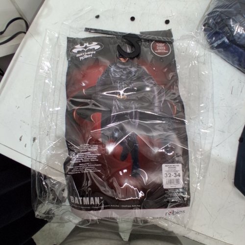 RUBIES ADULT BATMAN & ROBIN DELUXE MUSCLE CHEST COSTUME - MEDIUM 32-34 - BLACK/BLUE image 2