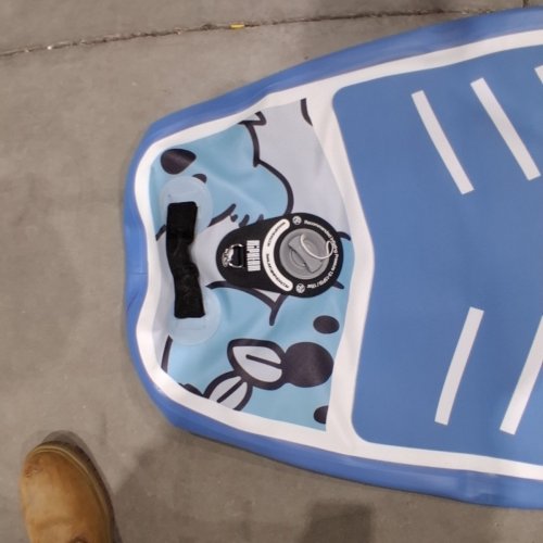 INFLATABLE STAND-UP PADDLE BOARD - BLUE AND WHITE image 3
