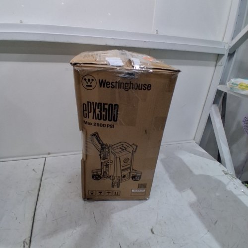 WESTINGHOUSE ELECTRIC PRESSURE WASHER WITH ANTI-TIPPING TECHNOLOGY & SOAP TANK - 2500PSI - 1.76GPM - BLUE/BLACK - (MODEL: EPX3500) image 8