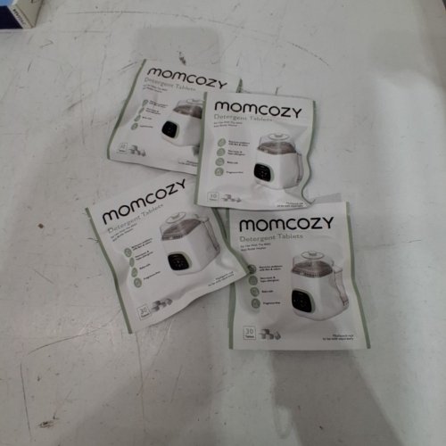 4PK MOMCOZY DISHWASHER DETERGENT TABLETS FOR BABY BOTTLES - 120 TABLETS (MODEL: BS03-DT) image 2