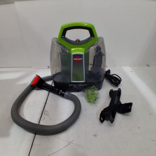 BISSELL LITTLE GREEN PORTABLE DEEP CLEANING VACUUM - 37OZ TANK MAX - GREEN/GREY (MODEL : 2513B) image 3