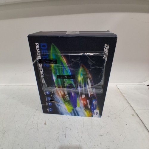 4PC DEERC RC BOATS WITH LED LIGHTS - GREEN/RED (MODEL: DE1220 image 3