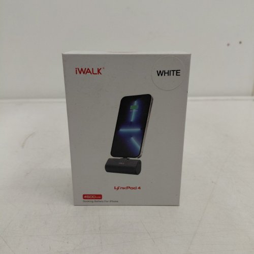 IWALK ULTRA-COMPACT PORTABLE CHARGER - 4500MAH - WHITE (MODEL: DBL4500L) image 2