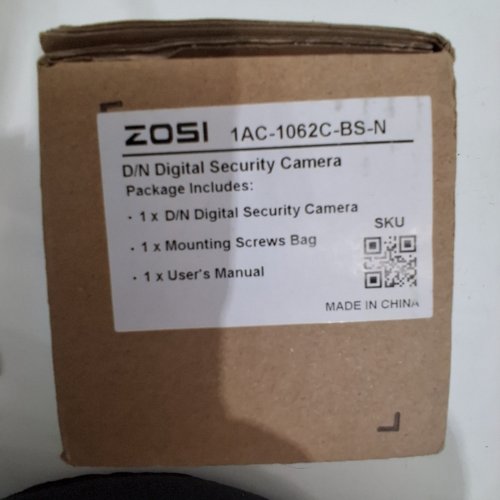 ZOSI 2MP 1080P HD WIRED SECURITY CAMERA - COMPATIBLE FOR HD-TVI, AHD, CVI, AND CVBS/960H ANALOG DVR - 80FT NIGHT VISION - BLACK (MODEL: ZG1062C) image 2