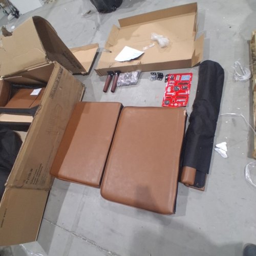 DHP PIN TUFTED FUTON SOFA BED - 81.5" X 34" X 34" - CAMEL (MODEL:2459309) image 6