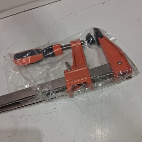 2PK VEVOR BAR F-CLAMP - 36" JAW OPENING - ORANGE (MODEL: ‎F600-36) image 4