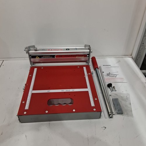 MAIHUITE PROFESSIONAL VINYL FLOORING CUTTER WITH ADJUSTABLE ANGLES - 10MM THICK - 13" - RED (MODEL: ‎MHT-330PRO) image 2