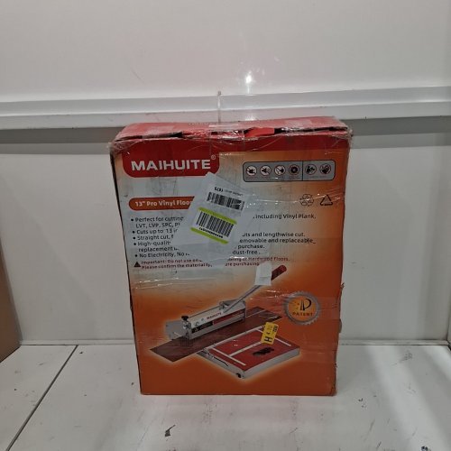 MAIHUITE PROFESSIONAL VINYL FLOORING CUTTER WITH ADJUSTABLE ANGLES - 10MM THICK - 13" - RED (MODEL: ‎MHT-330PRO) image 4