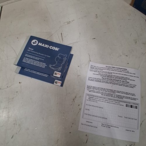 MAXI-COSI TANZA BELT-POSITIONING BOOSTER CAR SEAT - BLACK (MODEL: 22540CHHH) image 6