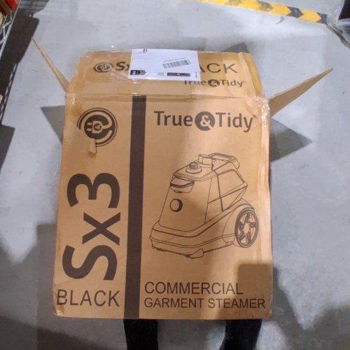 TRUE & TIDY® HEAVY-DUTY COMMERCIAL INDUSTRIAL STANDING GARMENT STEAMER FOR CLOTHES - 1800 WATT - BLACK - (MODEL: SX3 ) image 9