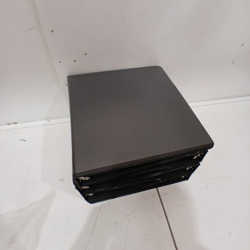 6PK CARDINAL ECONOMY 3-RING BINDERS - 1.5" - 350 SHEETS MAX - BLACK (MODEL: 90630) image 3
