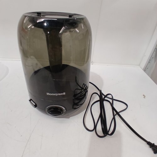 HONEYWELL MINI MIST AUTO SHUT-OFF ULTRASONIC HUMIDIFIER WITH ESSENTIAL OIL TRAY - 1GAL WATER TANK - BLACK (MODEL: HUL545BCV1) image 4