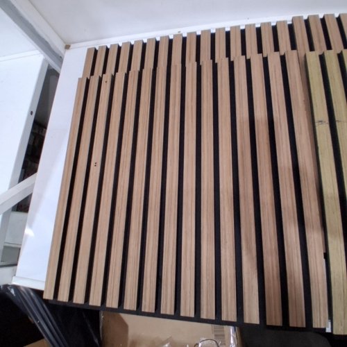 4PK ARTIKA SONOLOK ACOUSTIC WALL PANELS - 23.6" X 23.6" - WALNUT (MODEL:1811996) image 4
