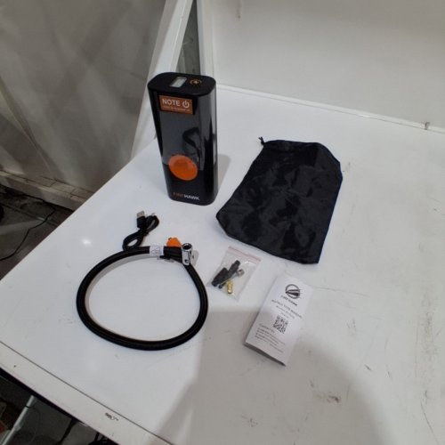 FIREHAWK WIRELESS MULTIPURPOSE INFLATABLE PUMP WITH LED LIGHT - BLACK image 3