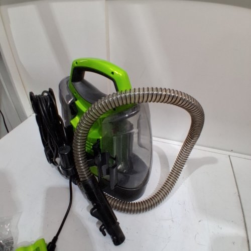 BISSELL LITTLE GREEN PORTABLE DEEP CLEANING VACUUM - 37OZ TANK MAX - GREEN/GREY (MODEL : 2513B) image 6