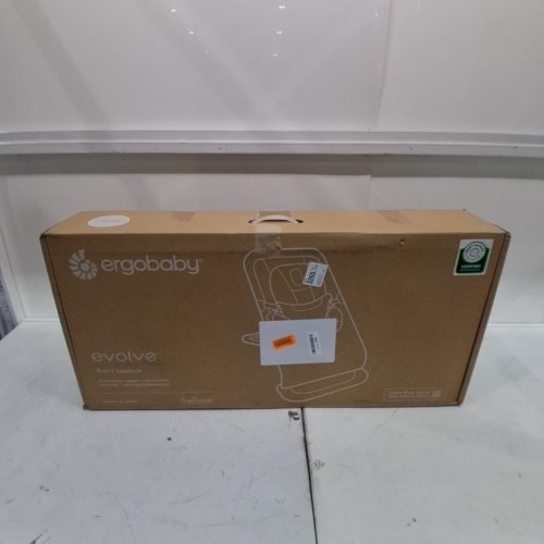 ERGOBABY EVOLVE 3 IN 1 ADJUSTABLE BOUNCER FOR NEWBORNS TO TODDLERS - 20LBS MAX - LIGHT GREY (MODEL: EVLBNCLTGRYNA) image 4