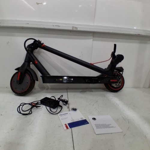 ISCOOTER ELECTRIC SCOOTER - 350W, 36 V, 7.5 AH - BLACK (MODEL: I9) image 3
