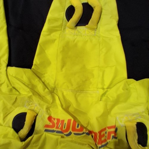 SWONDER 3 PERSON TOWABLE BOATING TUBE - 81" X 69" - YELLOW/ORANGE (MODEL : OAHU 3) image 3