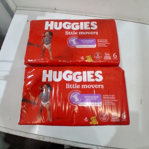 108PK HUGGIES® LITTLE MOVERS DIAPERS - SIZE 6 image 2