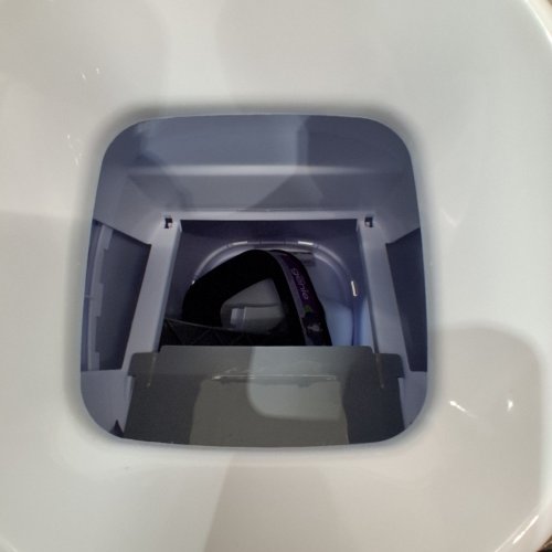 LITTER GENIE PAIL STYLE CAT LITTER WASTE DISPOSAL SYSTEM - WHITE/GREY (MODEL: 00666594210890) image 3