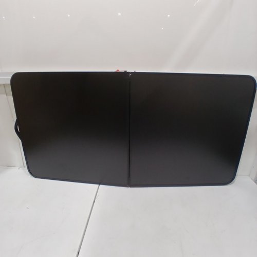 OUTDOOR HEIGHT ADJUSTABLE CAMPING TABLE - 47" X 23" - BLACK (MODEL: BL-135-A) image 2