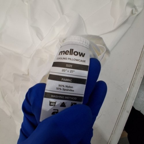 2PK MELLOW SLEEP COOLING PILLOW CASE - 20" X 27" - WHITE (MODEL: MELLOW) image 3