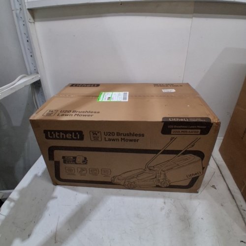 LITHELI BRUSHLESS LAWN MOWER - 14" DECK (MODEL: U20LM01-4A120) image 2