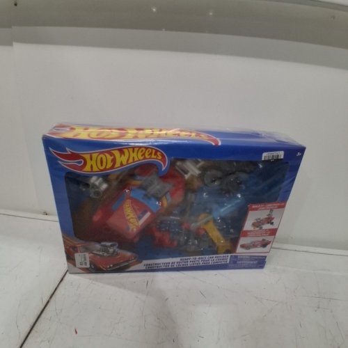 29PC HOT WHEELS READY TO RACE CAR BUILDER TOY SET - RED image 4