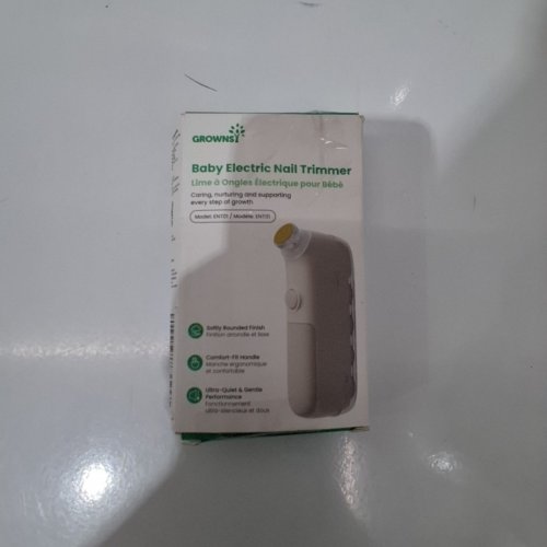 GROWNSY BABY ELECTRIC NAIL TRIMMER - WHITE image 4