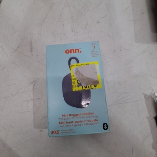 ONN. BLUETOOTH MINI RUGGED SPEAKER WITH TWS SYNC MODE - BLACK image 4
