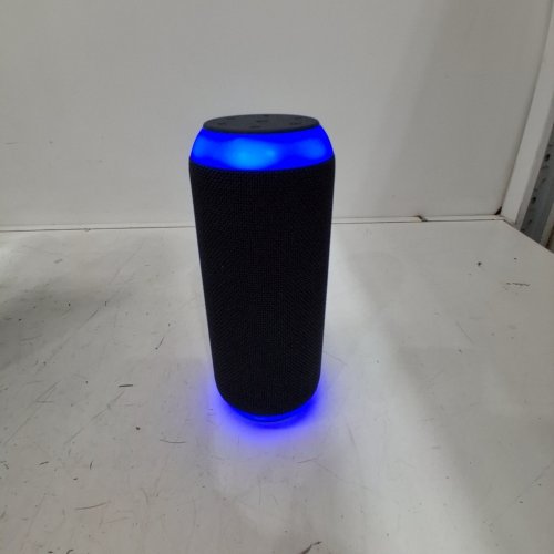 ONN. LARGE RUGGED BLUETOOTH SPEAKER WITH LED LIGHTING - BLACK image 2