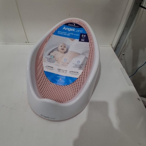 ANGELCARE BABY BATH SUPPORT, PINK image 2