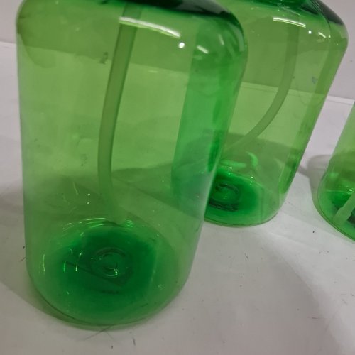 6 PLASTIC SPRAY BOTTLES - 16OZ - GREEN/BLACK image 4