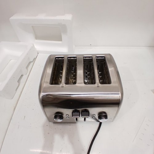 KITCHENAID 4-SLICE HIGH-LIFT LEVER TOASTER - BRUSHED STAINLESS STEEL - (KMT4115SX) image 3