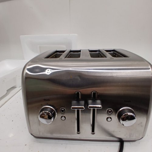 KITCHENAID 4-SLICE HIGH-LIFT LEVER TOASTER - BRUSHED STAINLESS STEEL - (KMT4115SX) image 4