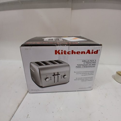 KITCHENAID 4-SLICE HIGH-LIFT LEVER TOASTER - BRUSHED STAINLESS STEEL - (KMT4115SX) image 6