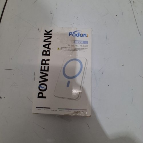 PODORU MAG-SAFE POWER BANK WIRELESS CHARGER - 10000 MAH - BLACK image 4