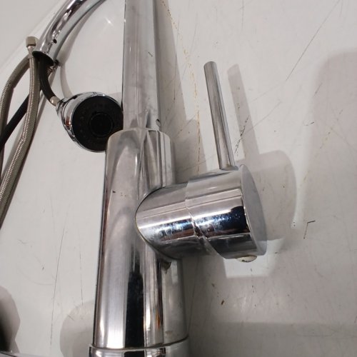 APPASO KITCHEN FAUCET WITH PULL DOWN SPRAYER / 360° SWIVEL SPOUT & 3 SPRAY MODES - BRUSHED NICKEL image 5