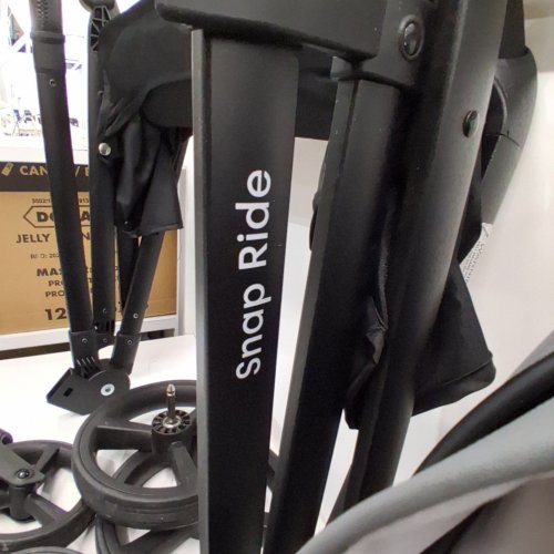 GROMAST SNAP RIDE BABY STROLLER - BLACK/GREY image 2