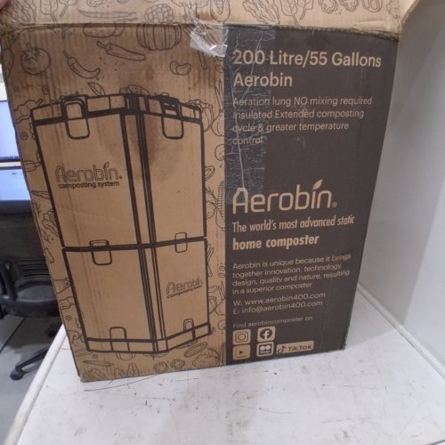 AEROBIN INSULATED COMPOST BIN - 200L - GREEN image 2