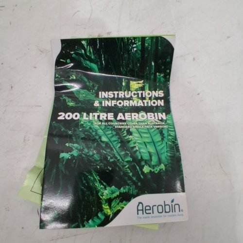 AEROBIN INSULATED COMPOST BIN - 200L - GREEN image 5