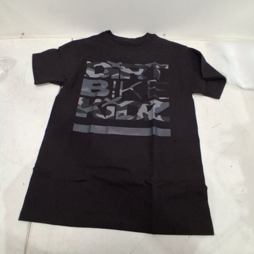 UNISEX DIRT BIKE KIDSZ GRAPHIC TEE - SMALL - BLACK image 2